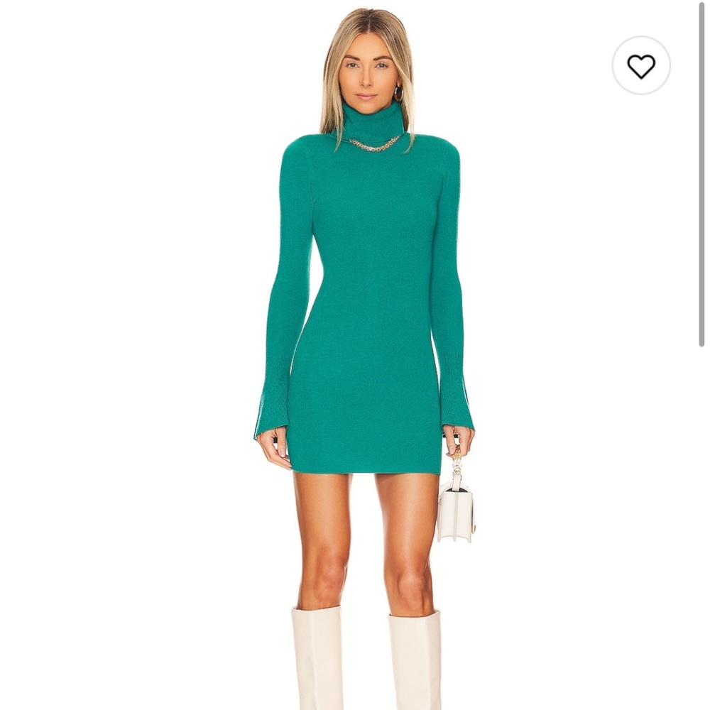 Lovers and Friends, Teal Unstoppable Dress, size Medium